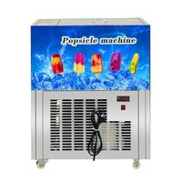 Commerciële automatische ijslolly-automaat, dagelijkse productie 3.000 stuks, multi-smaak fruit ijslolly ijsroomproductie water