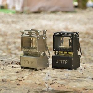 Lampe à pétrole robuste en acier au carbone et en acier inoxydable pour équipement de bushcraft - Product Image 3