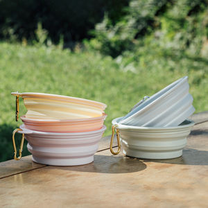 Tazón Portátil Plegable de Silicona Sólida, Ecológico, Resistente al Agua, Fácil de Limpiar y Guardar, para Perros - Product Image 5