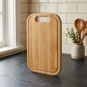 Planche à découper carrée en bambou Moso pour la maison, épaisseur 1,5 cm, durable et écologique - Product Image 5