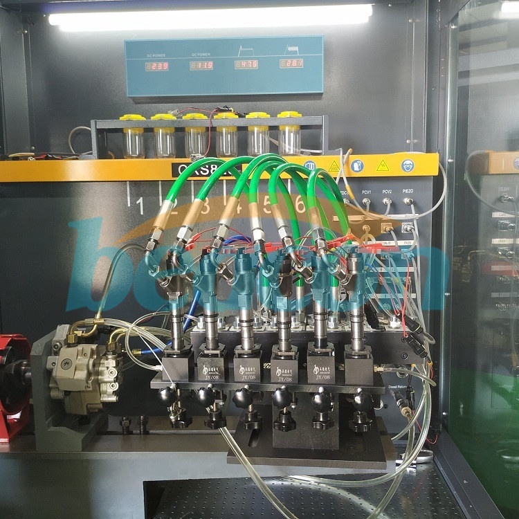 multifuncional BC-CR825 común carril diesel Bomba de inyector de combustible banco piezoeléctricos del inyector y HP0