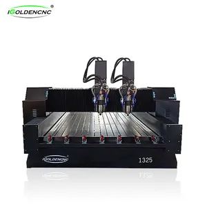 Tombstone Engraving Machine 1325 Cnc Router 4 Axis Stone Tombstone Engraving Machine With Rotary