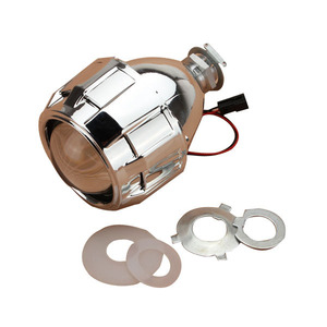 2.5 Inch Projector Lens H1 Bi Xenon Universal Headlight Kit Electroplated Silver - Product Image 5
