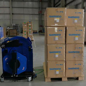 Enhebrado de cadena telescópica PP PET Correa Pallet Bottom Wrap Máquina de herramientas de flejado - Product Image 5