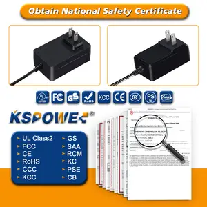 Odm adaptor 12v2a 3a 4a 24v1a 1.5a industri disesuaikan Oem Dc Jack 5.5mm 3.5mm kualitas tinggi Power Adapter untuk pijat wajah