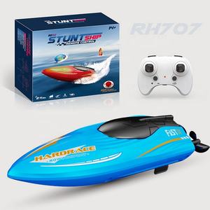 Nouveau RH707 électrique 2.4G voilier à grande vitesse 360 degrés rouler sur 10KMH télécommande RC cascadeur course hors-bord avec lumières - Product Image 3