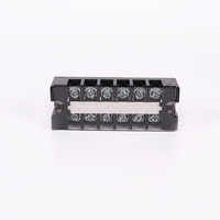 STB-2006 Kupfer Steck verbinder Universal mit Kanal abdeckung Streifen Auto Audio Strom verteilungs block 20A 0, 5-2, 5 mm2