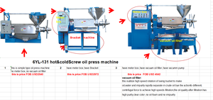 Machine de traitement d'huile de tournesol à faible quantité minimale de commande, pressage à chaud et à froid avec filtre à huile sous vide, à vendre - Product Image 6
