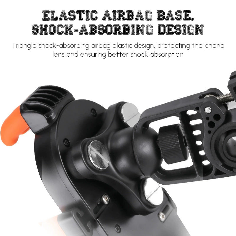Hongdak Mobile Phone Holder Electric Vehicle Motorcycle Navigation Frame Stable Airbag Shock Absorption Riding Equipment