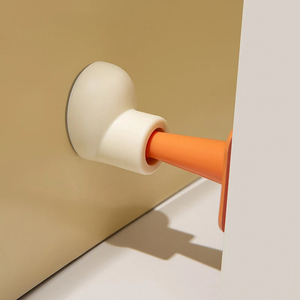 Silicone Door Stopper Mute Non-punch Door Anti-collision Device Self Advise Anti-bump Door Holder Mute Buffer Device <b>Hardware</b> - Product Image 6