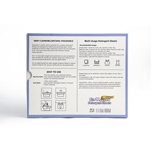 شرائط صابون غسيل صديقة للبيئة للبيئة لجميع الأوراق الطبيعية ، صديقة للسفر ، شرائط صابون غسيل قابلة للتحلل الحيوي للاستعمال مرة واحدة - Product Image 3