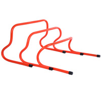 Vallas de Entrenamiento de Salto en Forma de Balón de Fútbol Curvas ZJFIT, Material de PVC Ecológico, Color y Logotipo Personalizables, Equipo de Entrenamiento