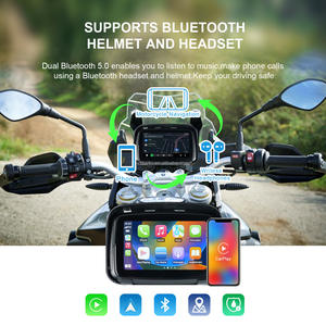 5 Inch Motorfiets Draadloze Apple Carplay Android Auto <span class=keywords><strong>Gps</strong></span> Draagbare Speciale Navigator Motorfiets <span class=keywords><strong>Gps</strong></span> Scherm <span class=keywords><strong>Ipx7</strong></span> Waterdicht - Product Image 6