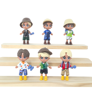 Figurine d'action Art Toys Kidult Little Corner Collectible Doll the Adventure Boys de 4 pouces en PVC et ABS avec accessoires, déballée - Product Image 2