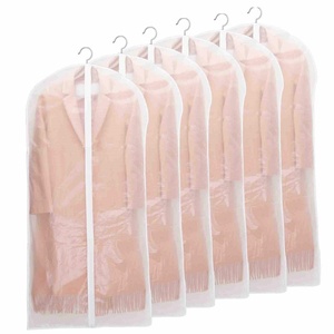 Fashionable <b>Plastic</b> PEVA Garment <b>Bag</b> Dustproof Cover <b>for</b> Closet Clothes Storage Hot Factory <b>Sale</b> Dust Cover <b>for</b> Suits - Product Image 1