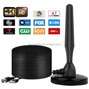 <span class=keywords><strong>Antenne</strong></span> TV extérieure étanche à 360 degrés pour <span class=keywords><strong>caravane</strong></span>, télécommande, UVF/VHF, pour utilisation intérieure, Qiyuntong, gain de 37 dBi, multi-fixation - Product Image 6