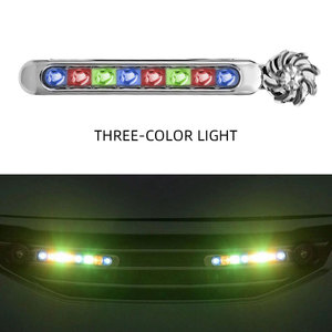 Feux de jour <span class=keywords><strong>à</strong></span> énergie éolienne pour voiture avec 8 <span class=keywords><strong>LED</strong></span>, ventilateur, phare auxiliaire automobile, <span class=keywords><strong>lampe</strong></span> DRL 12V <span class=keywords><strong>sans</strong></span> <span class=keywords><strong>fil</strong></span> GPRGIT Drl089 - Product Image 2
