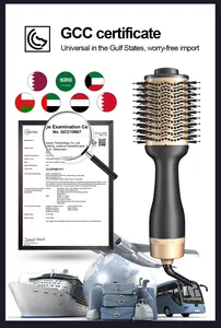 Hair Dryer Brush Hot Styling Tools 1 Step Volumizer Hair Dryer Brush 1200W Hot Air Brush With Ceramic Coating