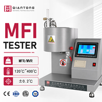 Testeur MVR 0-400 ° Écran tactile numérique pour les tests de granulés plastiques ASTM D1238 en laboratoire QC