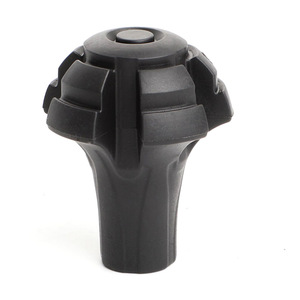 Puntas para Bastones de Trekking Cleye Q8, Cubiertas de Goma Negra Antideslizantes para Bastones de Senderismo - Product Image 3