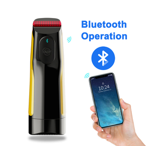 Conversión de frecuencia de succión completamente automática Calefacción Pronunciación interactiva Masturbador Bluetooth para hombres Copa de avión divertida - Product Image 3