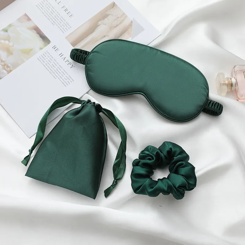 OEM/ODM Customized Travel Sleep Cover Silk Eye Sleep Mask