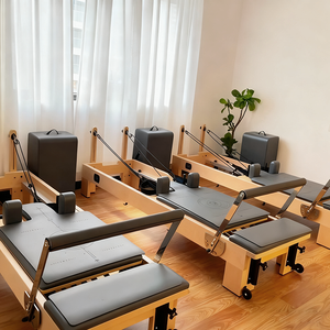 เครื่องปฏิรูปร่างกายแบบพิลาทิส รุ่น Cadillac Cama De Tower <span class=keywords><strong>Bed</strong></span> ทำจากไม้โอ๊คและเมเปิลคุณภาพสูง สำหรับใช้ในโรงงาน ร้านค้า และที่บ้าน - Product Image 3