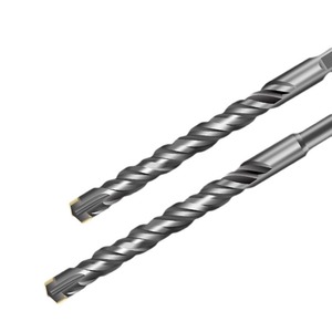 ดอกสว่านกระแทกแบบครอสแฮมเมอร์สำหรับผนังคอนกรีต ก้านสี่เหลี่ยม หัวหมุนแบบขยาย ดอกสว่านสี่รู สำหรับงานก่ออิฐและคอนกรีต - Product Image 1