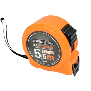EVERPOWER-Herramientas de medición de Logo, cinta métrica de alta precisión, 5,5 m, ABS, 0.125mm, nuevo diseño