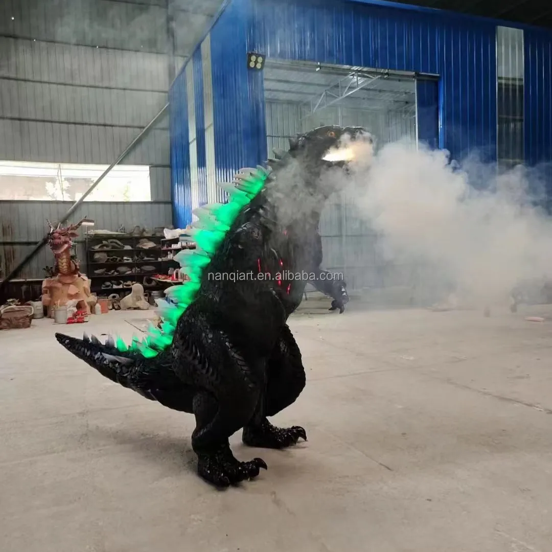 Trang Phục Khủng Long Raptor Trang Phục Biểu Diễn Halloween Phổ Biến Bán Chạy Trang Phục Khủng Long Đi Bộ Cỡ Thật Cho Người Lớn