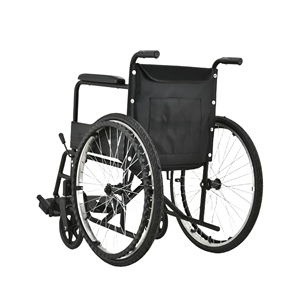 Fauteuil roulant manuel pliable ultra léger multifonctionnel pour adultes handicapés, facile à transporter, voyage sécurisé - Product Image 5