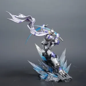Figurine d'<span class=keywords><strong>action</strong></span> en PVC Mini Anime Digimon Adventure Wolfmon de 23 cm/9,1 pouces, nouvelle, échelle 1/60, fonction souffleur d'air, modèle de jouet <span class=keywords><strong>robot</strong></span> - Product Image 2
