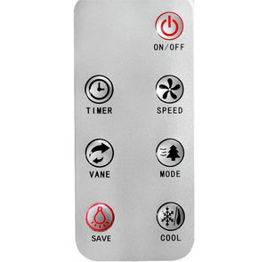 เครื่องฟอกอากาศทำความชื้นเครื่องทำความเย็นพร้อมถังน้ำระบายความร้อนควบคุมระยะไกลแบบระเหย - Product Image 4