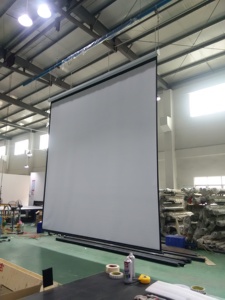 Màn Hình Máy Chiếu Động Cơ Điện 120 Inch Vải Tăng Cao Màn Hình Chiếu Điện Cơ Giới - Product Image 4