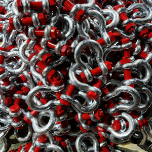 Wholesale US Type <b>Bow</b> Shackle G210 G2130 Hot Dip Galvanized/Carbon Steel Lifting Screw Pin Anchor Galvanized <b>Bow</b> Shackle Wholesa - Product Image 3
