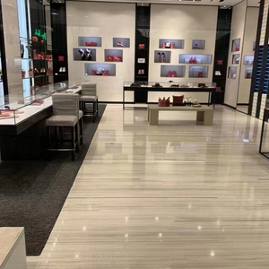 Losas de Mármol Blanco de Alta Calidad TMZ STONE ODM, Pulido, con Elegantes Vetas, Diseño Moderno para Encimeras de Cocina, Comedor y Tocadores - Product Image 4