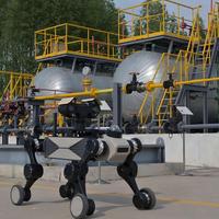 Robot quadrupède antidéflagrant pour l'inspection pétrolière, gazière, chimique et industrielle SP1