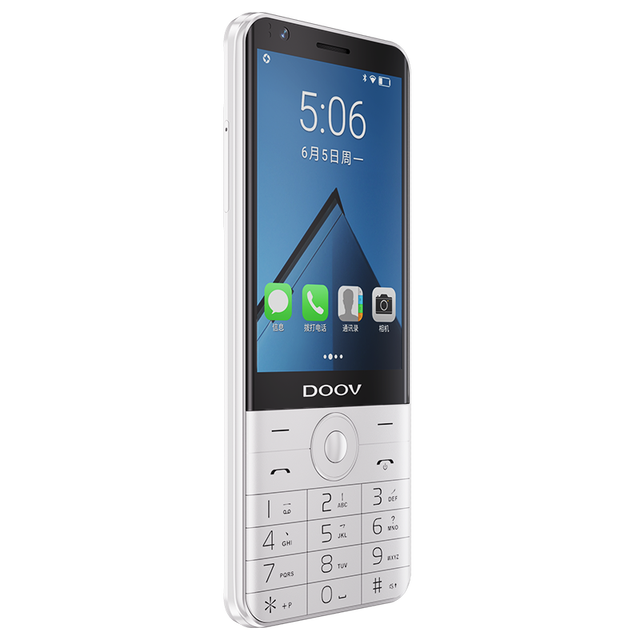 Cheap Price Doov R17 PRO 4G Elder Mobile Phone Dual Sim Card Feature Phone with Android Keypad Touch Screen 4+64gb