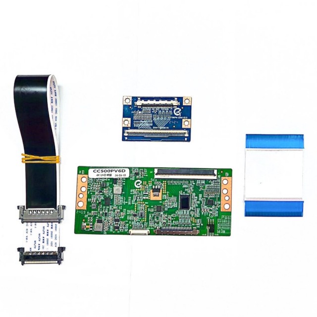 TV Board CC500PV6D BN41-02568 in and Cable for SAM 50TU7000/58TU7000/70TU7000/8000 Solves Broken Y Color Cast and Thick Wire
