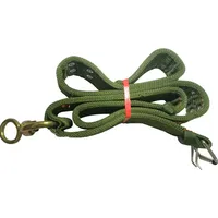 Nouveau collier de vache cou de bétail quatre couches épaissies 2 rangées chaîne à boucle en métal toile et métal utilisation agricole de bétail facile à utiliser