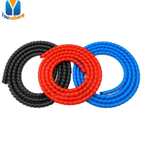 Manguito de cable de envoltura Flexible, Protector de manguera de goma hidráulica