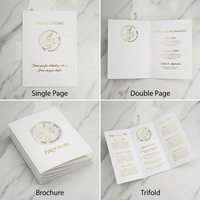 Services d'impression professionnels personnalisés pour papier et carton A4 A5, conception de brochures d'instructions, catalogues et mini-livrets sur mesure