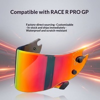 Visière de casque compatible Shark Large-Tail Wing Race R Pro GP, hiver, coupe-vent, imperméable, photochromique, adaptée à une utilisation de jour comme de nuit