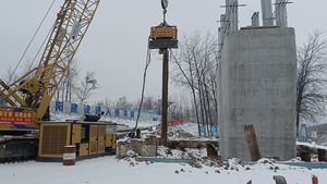 Motor Getar & Mesin Umur Panjang Efisiensi Tinggi Alat Vibro Hammer Pompa Bearing untuk Mesin Pemasang Tiang Pancang - Product Image 3