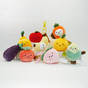 Juguete de peluche de <span class=keywords><strong>fruta</strong></span> <span class=keywords><strong>pequeña</strong></span>, muñeco de oso <span class=keywords><strong>naranja</strong></span> Artificial para aniversarios infantiles, tiro de boda, forro de malla relleno de algodón PP - Product Image 3