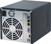 Serveur NAS personnalisé avec 4 baies de disques durs remplaçables à chaud, processeur Intel 2940 4 cœurs, configuration personnalisée acceptable