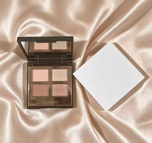 Net <b>Red</b> Same style 4-color eye shadow palette 5.2g high pigment gloss matt lasting smooth texture, popular eye makeup - Product Image 2