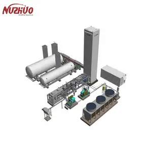 NUZHUO Manufacturing Argon Production Line Cryogenic Air Separation Plant Liquid Oxygen Plant