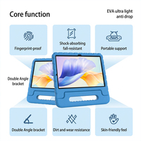 Étui HGD pour iPad Air 11 pouces M4-M2 2026-2024 (Gen 8-6) antichoc robuste avec support pour crayon et béquille pour l'école
