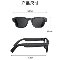 Lunettes Intelligentes IA 13MP avec Traduction WiFi, Reconnaissance d'Images, Caméra HD, Enregistreur Vidéo, Étui de Recharge Inversée – Idéales pour le Cyclisme et la Randonnée en Extérieur